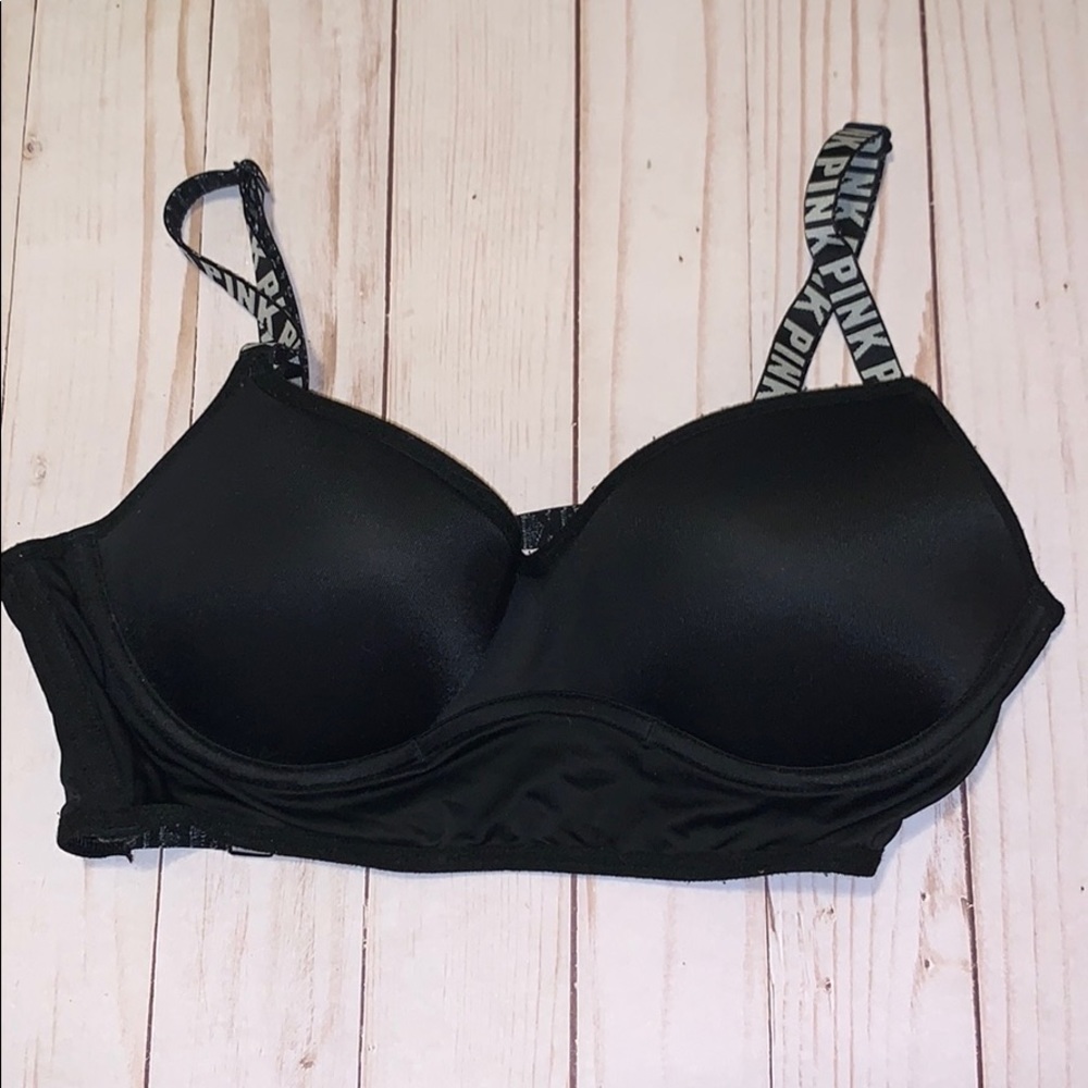 Black stappy bralette